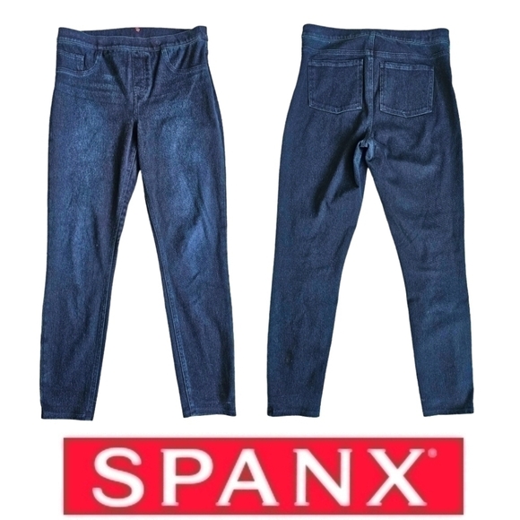 SPANX Jean-ish® Ankle Leggings / Jeggings (no size tag) - Picture 1 of 11